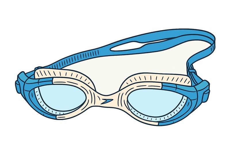 Lunettes de natation (marque Speedo)