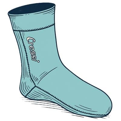 Chaussette de natation (marque Cressi)