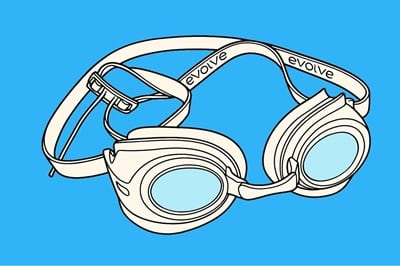 Lunettes d'apnée Deep Freeq (marque Evolve apnea)