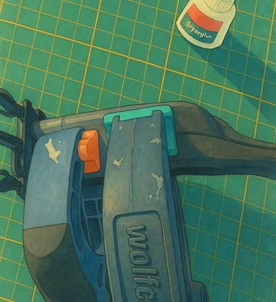 Illustration, collage de la première boucle