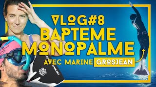 Baptême monopalme avec Marine Grosjean