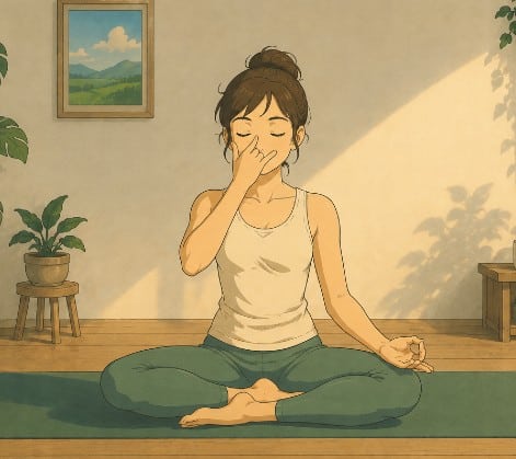 Yoga respiration alternée (Nadi Shodhana)