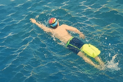 Illustration, nageur de  la traversée de Paris à l'OpenSwim 2026